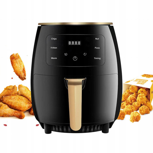 Мультипечь сенсорная Silver Crest Air Fryer S-18 • Аэрофритюрница с антипригарным покрытием 6 л/2400W