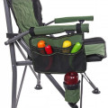 Стул туристический складной HX-64 • Кемпинговый раскладной стул с подлокотниками и подстаканником