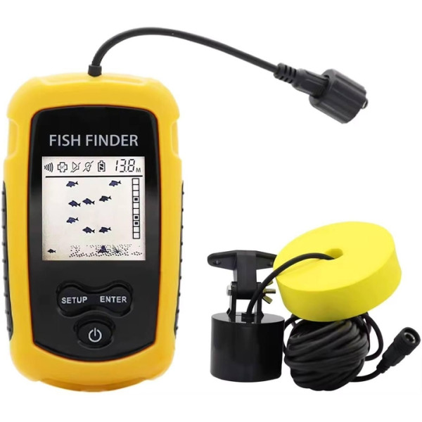 Эхолот Lucky FFC1108-1 • Компактный эхолот для рыбалки с точным сканированием