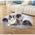 Игровой туннельный коврик 2 в 1 Cat Bed • Интерактивный коврик-тоннель для кошек
