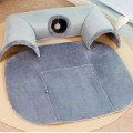 Игровой туннельный коврик 2 в 1 Cat Bed • Интерактивный коврик-тоннель для кошек
