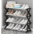 Полка для обуви shoe rack 42 х 18,5 х 49,5 см • Стойка для обуви складная 4 яруса