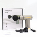 Перкуссионный массажер для шеи головы и ног Massage Gun XL-1011 • Электрический массажный пистолет
