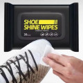 Влажные салфетки Shoe Shine Wipes 80 шт • Салфетки для ухода за обувью