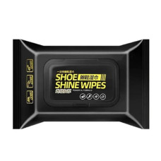 Влажные салфетки Shoe Shine Wipes 80 шт • Салфетки для ухода за обувью