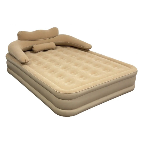 Надувной кемпинговый матрас JR-5064 • Прочный и удобный матрас для сна и отдыха