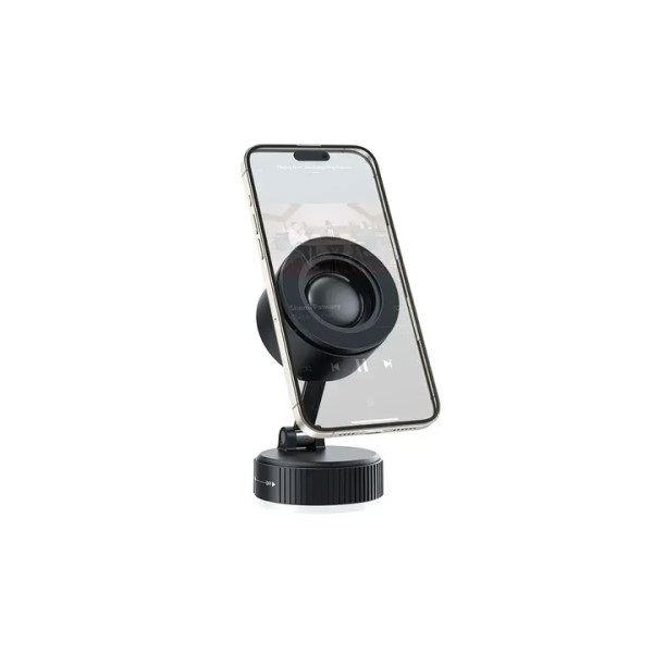 Магнитный держатель A01 для смартфонов и планшетов с Bluetooth-колонкой 3 Вт • Держатель для гаджетов магнитный+колонка