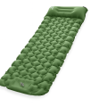Надувной туристический матрас 190×60 см • Лёгкий и компактный матрас для кемпинга и отдыха на природе