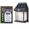 Лампа с датчиком движения 3 режима освещения для сада SOLAR WALL LAMP Kt-888 • Уличный светильник на солнечной батарее с датчиком движения