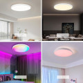 Потолочный светильник Ceiling Lamp Smart с RGB-подсветкой и пультом управления • LED люстра 24 Вт для современного интерьера