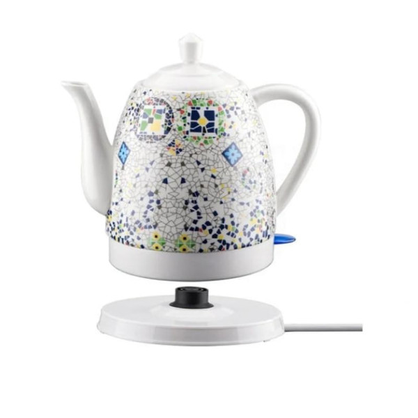 Электрочайник керамический MS-7837 • Стильный электрочайник 1,4 л с керамическим корпусом и автоотключением 1000W