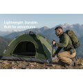 Туристическая палатка АВТОМАТ • 4-местная палатка хаки 200×200×135 см с автоматическим каркасом