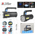 Ручной фонарь Bailong BL X502 • Мощный фонарь с COB-светом и USB зарядкой