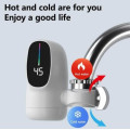 Водонагреватель WATER HEATER ZSW-D03 • Электрическая насадка на кран с проточным водонагревателем и LCD дисплеем