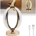 Настольная лампа Crystal Diamond, овальный ночник • Настольный LED ночник Crystal Diamond с USB аккумулятором