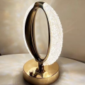 Настольная лампа Crystal Diamond, овальный ночник • Настольный LED ночник Crystal Diamond с USB аккумулятором