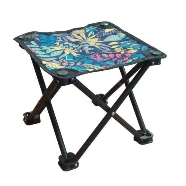 Складной стул для кемпинга Mazza • Лёгкий туристический стул без спинки для рыбалки и пикника