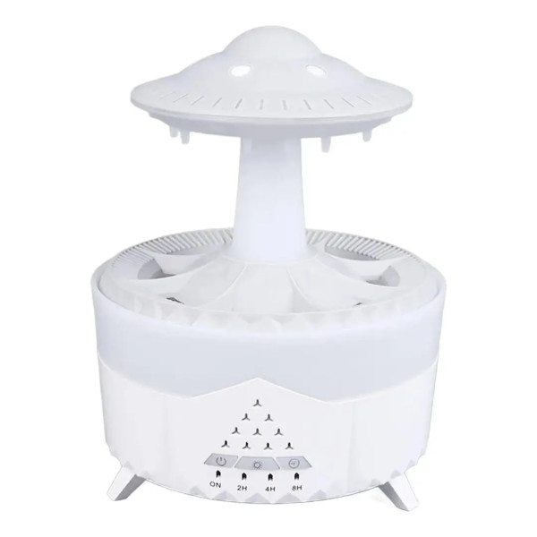 Ультразвуковой увлажнитель воздуха UFO Raindrop • Ультразвуковой увлажнитель воздуха Гриб с дождевой лампой