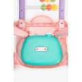 Детские ходунки-каталка с развивающим центром • Каталка-ходунки 4в1 с сортером шестернями и баскетбольным кольцом