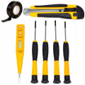 Шуруповёрт с большим набором инструментов Electric Drill Set • Аккумуляторный ударный шуруповерт 24V 5Ah с набором инструментов