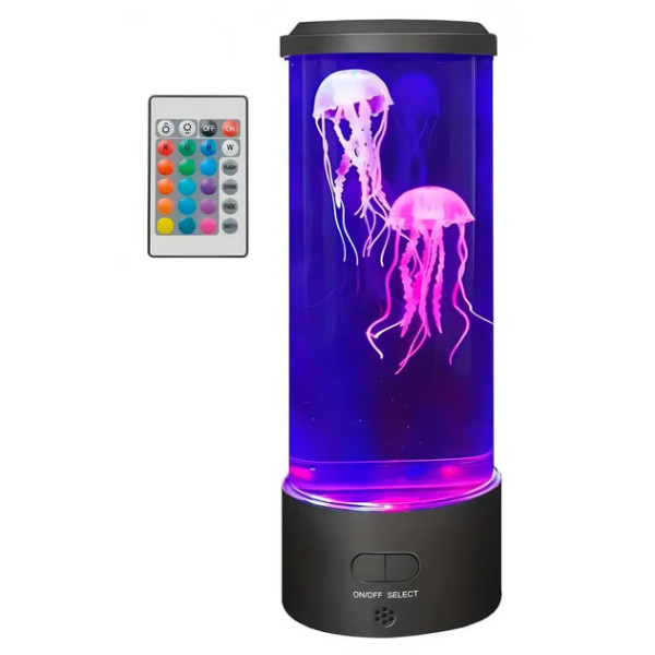 Лампа-ночник со светлыми цветами МЕДУЗА • Настольный LED-светильник 