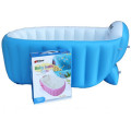 Надувная детская ванночка Intime Baby Bath Tub • Портативная складная надувная ванна для новорождённых и детей до 4 лет