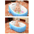 Надувная детская ванночка Intime Baby Bath Tub • Портативная складная надувная ванна для новорождённых и детей до 4 лет