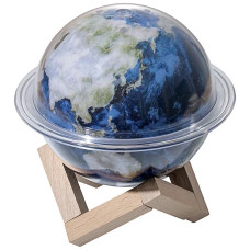 Увлажнитель воздуха в форме планеты с подсветкой • Стильный увлажнитель-планета для дома и офиса