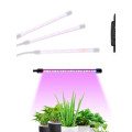 Фитолампа для растений 3 лампы • Гибкий LED-фитосветильник на прищепке для рассады и комнатных растений