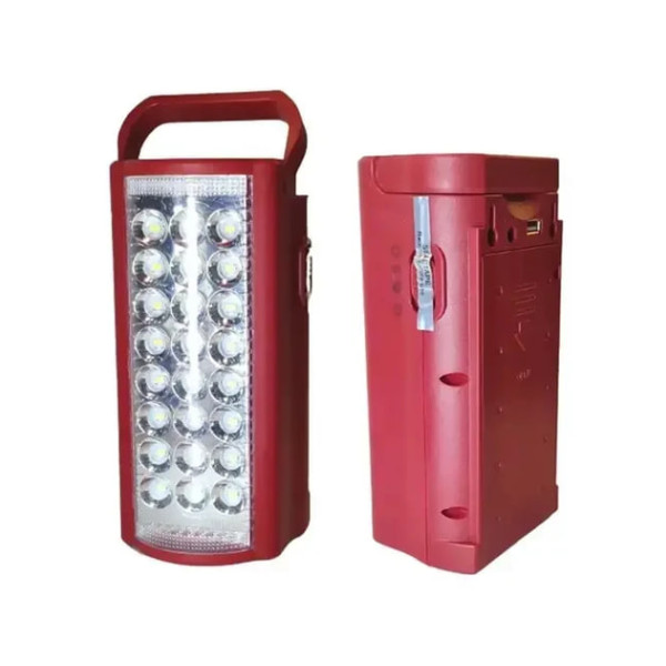 Фонарь Almina 24 LED переносной светодиодный с повербанком • Портативный аккумуляторный светодиодный фонарь-повербанк для кемпинга