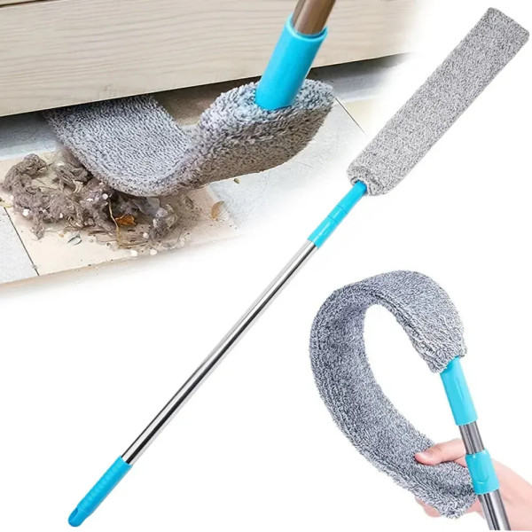 Телескопическая щетка для пыли • Гибкая швабра для труднодоступных мест