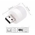 Лампа от USB LED LAMP 1W Light 6000K для дома • Портативная светодиодная USB LED лампа-фонарик ночник 1W