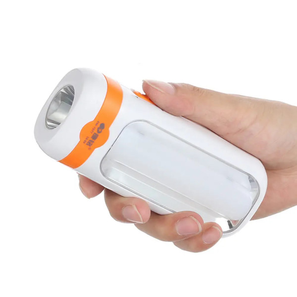 Ручной светодиодный фонарь 2в1 с боковым светом 1200mAh FA-7677 • Фонарь аккумуляторный LED FA-7677