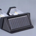 Фонарь на солнечной батарее с датчиком движения Solar Wall Lamp COBA CB-228 • Уличный LED прожектор с солнечной панелью CB-228