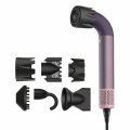 Компактный фен для волос HD-20 с 6 насадками для сушки и укладки • Фен HD-20 с насадками для сушки волос