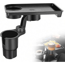 Универсальный автомобильный подстаканник для еды ∙ Поднос с двойным подстаканником