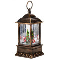 Новогодний Фонарь 9,2×9,2×22,5 см с подсветкой и музыкой Рождественский огонек HC-D002 ∙ Фонарь новогодний Рождественский огонек для дома