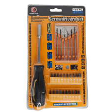 Набір викруток з різними насадками Screwdriver Set 13776-2 ∙ Викрутки Set 13776-2 з комплектом змінних насадок