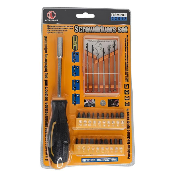 Набор отверток с различными насадками Screwdriver Set 13776-2 ∙ Отвертки Set 13776-2 с комплектом сменных насадок