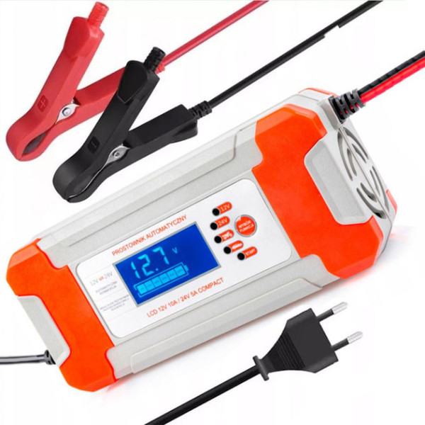 Универсальное зарядное устройство BC 8A 12V/24V для автомобильных и мотоциклетных аккумуляторов ∙ Зарядное устройство для аккумулятора BATTERY CHARGER 8A 12V/24V