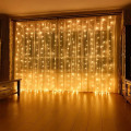 Гирлянда ШТОРА 2×2 м 200 LED Тёплый свет XL-85-20 ∙ Светодиодная штора 200 ламп 2×2 м XL-85-20