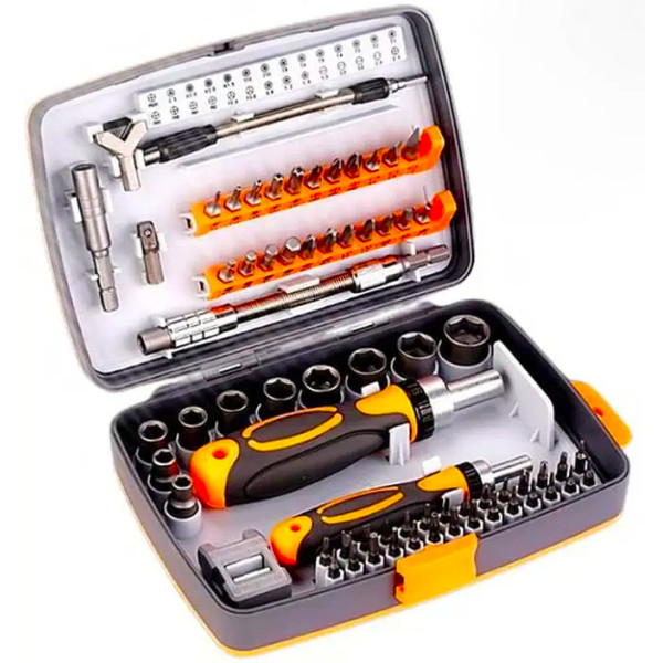 Набор отверток с трещоткой многофункциональный ручной инструмент 68 в 1 Torx RATCHET ∙ Универсальный набор ручного инструмента Torx RATCHET