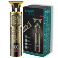 Триммер VGR V-073 аккумуляторный для бороды и волос ∙ Аккумуляторная машинка для стрижки от USB + 4 насадки VGR V-073