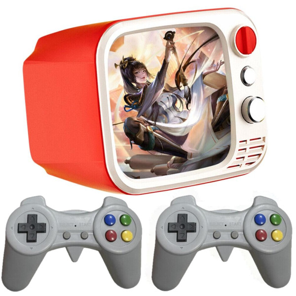 Игровая консоль H7 Mini TV РЕТРО 740 игр + 2 джойстика ∙ Портативная ретро-консоль H7 с экраном и джойстиками