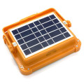 Мощный фонарь-прожектор с солнечной панелью Solar SL-D8 12000mAh ∙ Универсальный прожектор SL-D8 с аккумулятором и USB-зарядкой