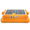 Мощный фонарь-прожектор с солнечной панелью Solar SL-D8 12000mAh ∙ Универсальный прожектор SL-D8 с аккумулятором и USB-зарядкой