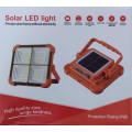 Мощный фонарь-прожектор с солнечной панелью Solar SL-D8 12000mAh ∙ Универсальный прожектор SL-D8 с аккумулятором и USB-зарядкой