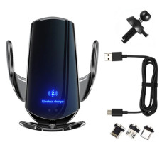 Автомобильное беспроводное зарядное устройство Q3 мощностью 30 Вт ∙ Автодержатель для телефона с функцией быстрой зарядки Q3