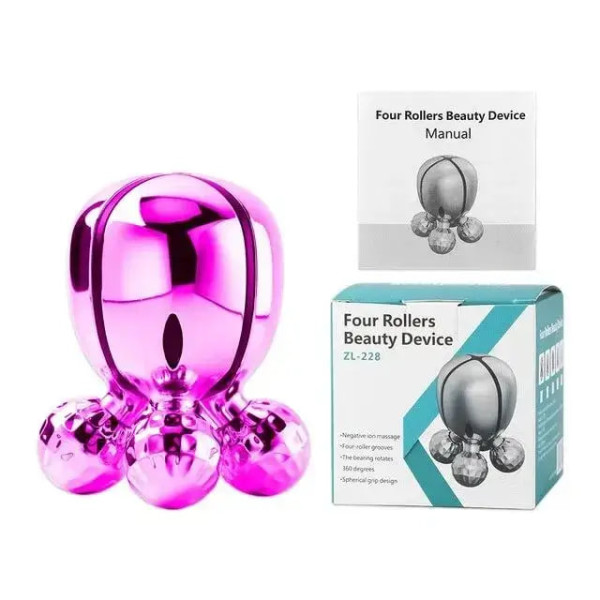 Роликовый массажер Ly-192 для подтяжки лица с поворотом на 360° ∙ Массажер с поворотом на 360 градусов Ly-192