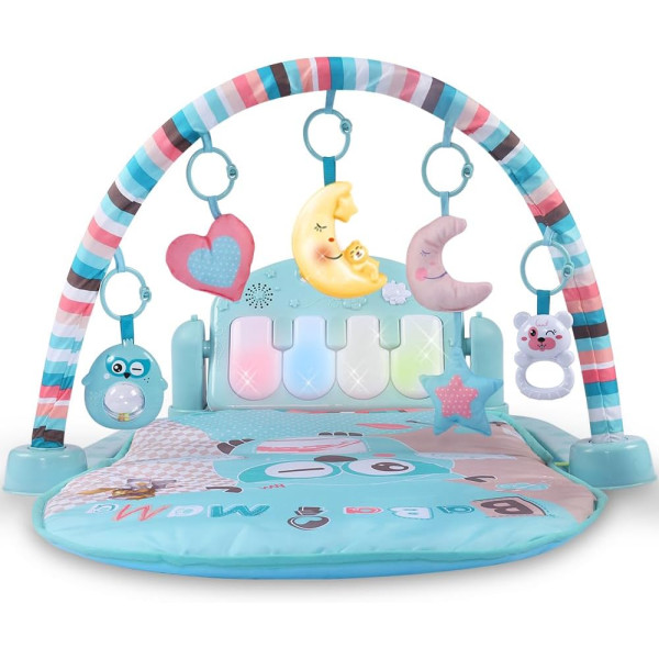 Многофункциональный музыкальный коврик B250 для малышей ∙ Детский развивающий игровой коврик B250